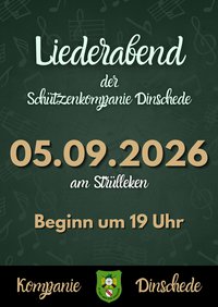 Liederabend Kompanie Dinschede 2026