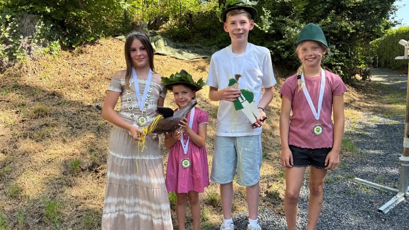 SKDinschede_Kinderkönigs- und Kindergeckpaar 2026